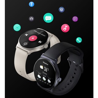 Foto 5 | Foto 5 | Reloj Inteligente Haylou Xiaomi con Medición de Ritmo Cardíaco y Oxígeno - Blanco