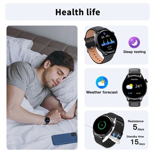 Foto 5 | Foto 5 | Venta Internacional - Smartwatch Hd Bluetooth Negro