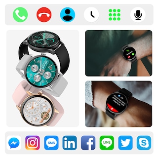 Foto 3 | Foto 3 | Venta Internacional- Reloj Inteligente de Monitoreo de Salud de 1.43 \