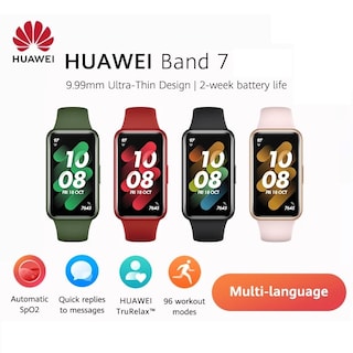 Foto 4 | Foto 4 | Venta Internacional-Reloj Smartwatch Huawei Band 7 Rosa con Bluetooth