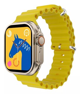 Foto 3 | Foto 3 | Smartwatch I9 Ultra Max Fralugio SPO2 BP Amarillo