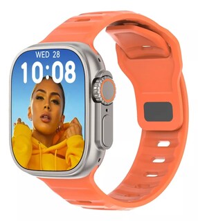 Foto 4 | Foto 4 | Reloj Smartwatch Fralugio Dt8 Ultra Naranja