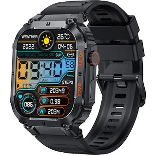 Foto 1 | Foto 1 | Venta Internacional - Reloj Inteligente Eigiis Military Para Hombre Con Pantalla Hd De 1.96 Pulgadas