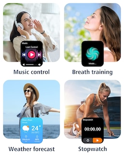 Foto 8 | Foto 8 | Venta Internacional - Reloj Inteligente GRV para iOs y Android con Rastreador de Actividad Física Ip68