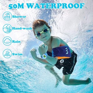 Foto 3 | Foto 3 | Venta Internacional - Reloj Deportivo Digital Meimesu Impermeable Para Niños, Led De 7 Colores