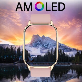 Foto 2 | Foto 2 | Smartwatch Pantalla Amoled Serie 6 Rosa