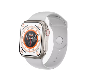 Foto 2 | Foto 2 | Smartwatch Reloj Para Dama T908 Ultra Max Suit Fralugio 1.73 44mm Aluminio Gris