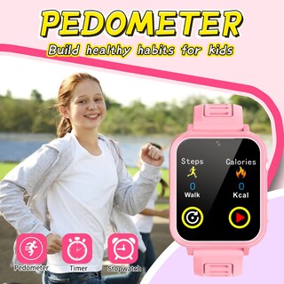 Foto 6 | Foto 6 | Reloj Inteligente Vakzovy Para Niños De 4 A 12 Años, 24 Juegos, Cámara Hd, Música - Venta Internacional.