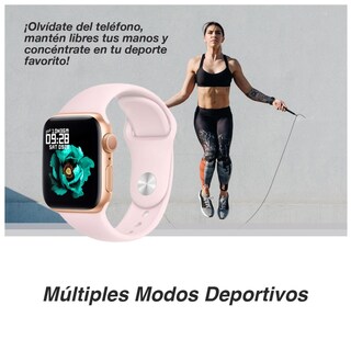 Foto 4 | Foto 4 | Smartwatch I7 Pro Pink Con Pantalla De 1,73 Pulgadas Con Contador De Pasos Y Frecuencia Cardíaca - Venta Internacional.