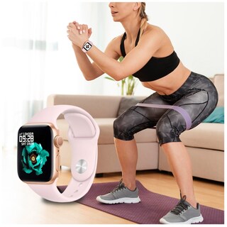 Foto 6 | Foto 6 | Smartwatch I7 Pro Pink Con Pantalla De 1,73 Pulgadas Con Contador De Pasos Y Frecuencia Cardíaca - Venta Internacional.