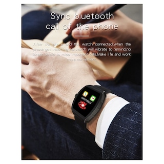 Foto 4 | Foto 4 | Reloj Inteligente Smartwatch C1 Bluetooth Rastreador De Actividad Física Negro - Venta Internacional