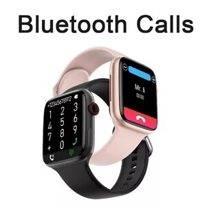 Foto 4 | Foto 4 | Reloj Smartwatch Azul con Bluetooth-Venta Internacional