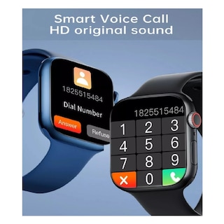 Foto 5 | Foto 5 | Reloj Smartwatch Azul con Bluetooth-Venta Internacional