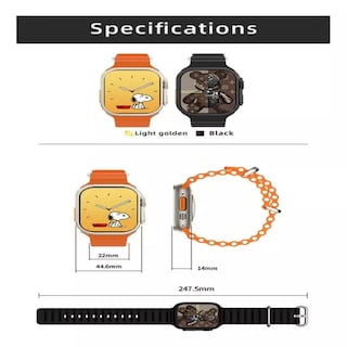 Foto 6 | Foto 6 | Smartwatch X90 Ultra 2 By Ns Tech Naranja