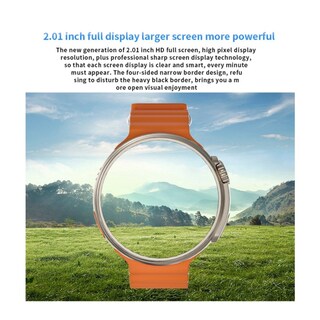 Foto 6 | Foto 6 | Reloj Smartwatch Ns Tech Gt9 Naranja