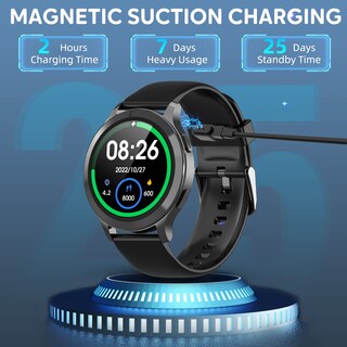 Foto 5 | Foto 5 | Reloj Inteligente Otosagow Bluetooth Call 1.45'' IP68 a Prueba de Agua - Venta Internacional