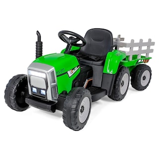 Foto 1 | Foto 1 | Tractor Montable Eléctrico Little Monkey 12V Remolque 8km color Verde