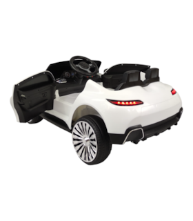 Foto 6 | Foto 6 | Montable para Niños Eléctrico Control Remoto Luz Blanco Lambo