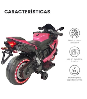 Foto 4 | Foto 4 | Motocicleta Montable Eléctrica Tres Ruedas Luz Led 12v