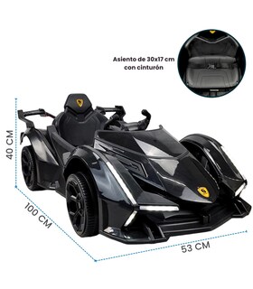 Foto 4 | Foto 4 | Montable para Niños con Control Remoto Negro