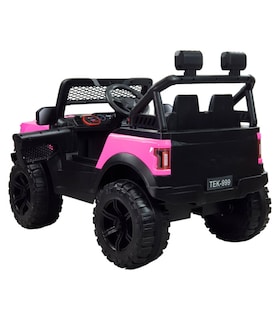 Foto 6 | Foto 6 | Montable Eléctrico Rosa Control Remoto Luz Led Raptor 12v para Niños