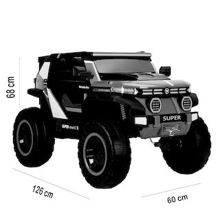Foto 7 | Foto 7 | Montable Eléctrico Tipo Land Rover Gris