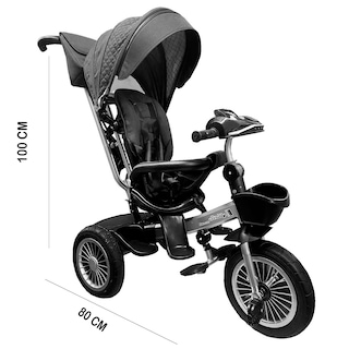 Foto 5 | Foto 5 | Triciclo Infantil con Asiento Reclinable Azul