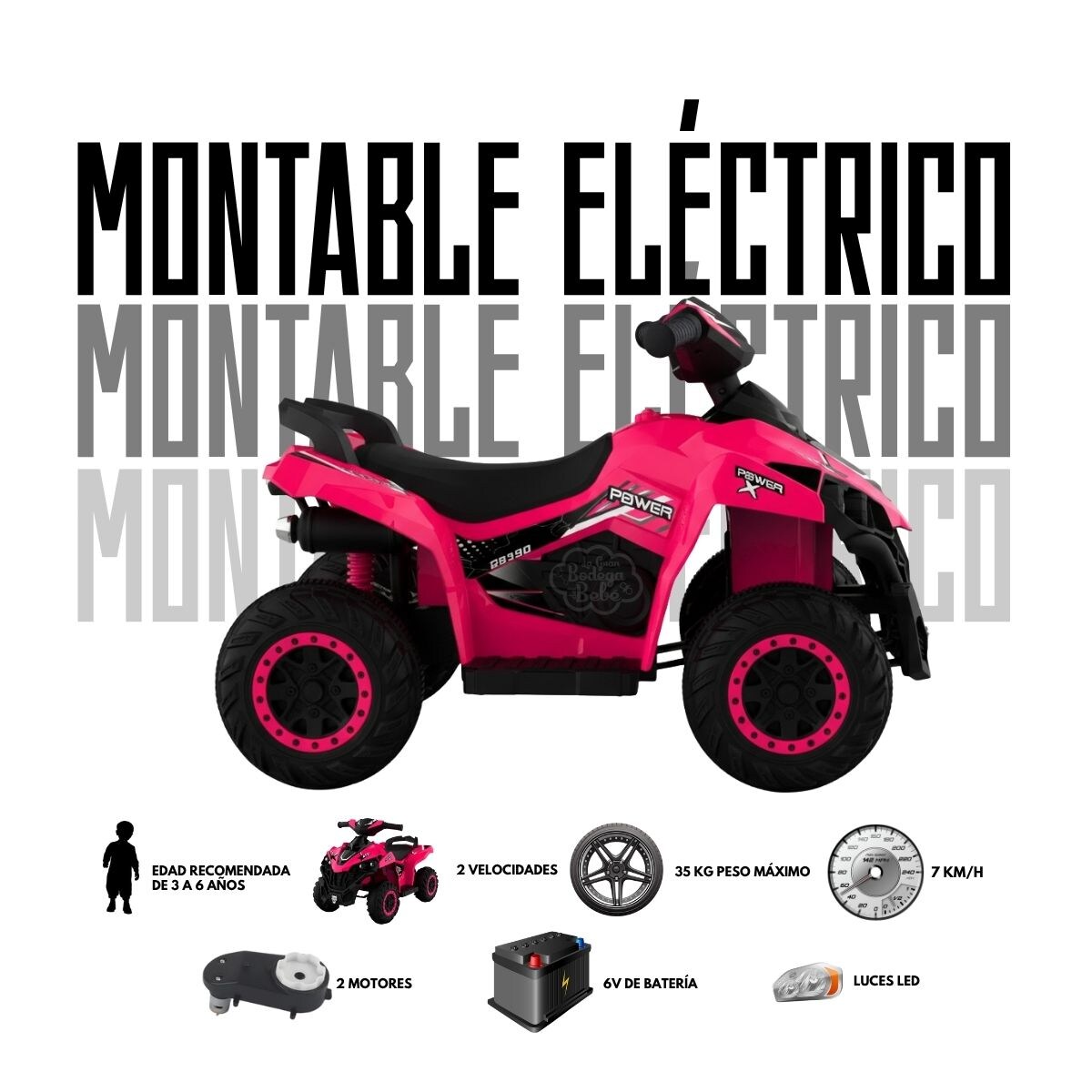 Cuatrimoto Electrica Moto Electrica Para NiÃ±os Coppel Cuatrimotos