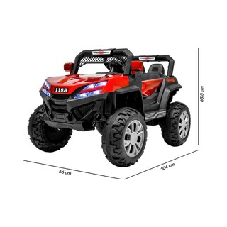 Foto 5 | Foto 5 | Carro Montable Buggy Electrico Luces Musica Usb Control Rojo
