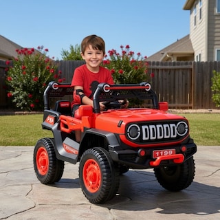 Foto 6 | Foto 6 | Montable Eléctrico Buggy Super Car Rojo