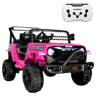 Foto 1 | Foto 1 | Camioneta Montable Electrica 93 Cm Para Niños Control Remoto 12v - Rosa