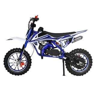 Foto 2 | Foto 2 | Moto Cross Pocket Montable Niños Motor Gasolina 45km/h Azul Little Monkey