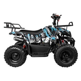 Foto 3 | Foto 3 | Cuatrimoto Montable Motor A Gasolina 49cc Niños 45km/h Azul Little Monkey