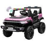 Camioneta Montable Eléctrico Delfín Con Control Remoto Para Niña Niño Con Asientos De Piel Carro Todo Terreno Bcx-7