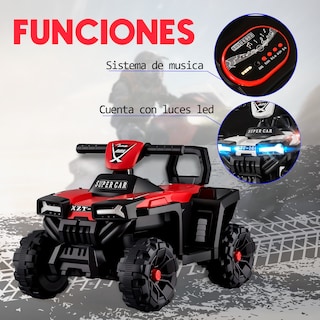 Foto 2 | Foto 2 | Mini Cuatrimoto Infantil Eléctrica Komfort Con Luces Y Sonidos