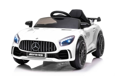 Foto 1 | Foto 1 | Pingüe Montable Eléctrico Niños Mercedes Benz Gt R - Licencia Oficial | R/c 2.4 Ghz | 12v 4.5ah | 2 Motores 380 | Blanco