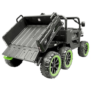 Foto 7 | Foto 7 | Montable Eléctrico Para Niños Tractor 6x6 Caja De Vuelco Atomática Luz Y Sonido Bluetooth 12v - Negro