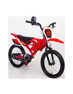 Foto 1 | Foto 1 | Bicicleta Entrenadora Para Niños Aeiou Moto Cross Bike R12 Roja