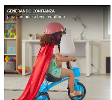 Foto 3 | Foto 3 | Triciclo Bicicleta Para Niños Infantil Cesta Cajuela