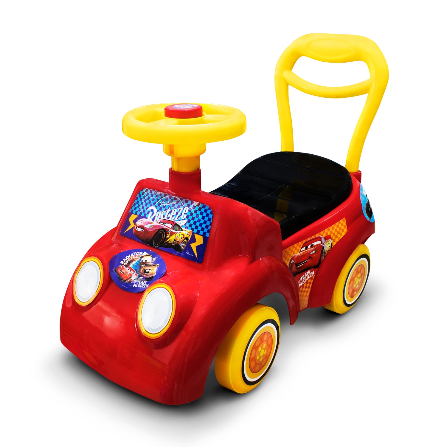 Carrito Montable Cars Technoaware color Rojo