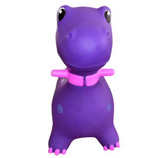 Foto 5 | Foto 5 | Montable Inflable Brincolín Ecobaby Original Dinosaurio Violeta para Niños