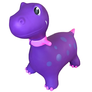 Foto 6 | Foto 6 | Montable Inflable Brincolín Ecobaby Original Dinosaurio Violeta para Niños