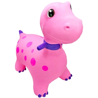 Foto 2 | Foto 2 | Montable Inflable Ecobaby Original Dinosaurio Rosa