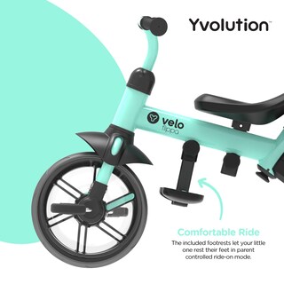 Foto 3 | Foto 3 | Triciclo Yvolution Velo Flippa 3 En 1 Para Niños De 2 A 5 Años, Color Verde - Venta Internacional.