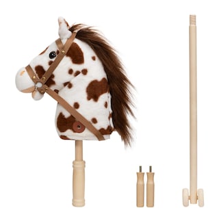 Foto 5 | Foto 5 | Caballo De Peluche Hollyhome Outdoor Con Ruedas De Madera De 36 Pulgadas - Venta Internacional.