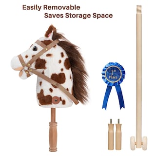 Foto 6 | Foto 6 | Caballo De Peluche Hollyhome Appaloosa Con Sonido De 36 Pulgadas - Venta Internacional.