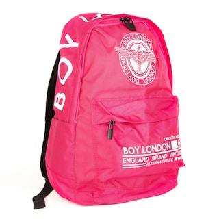 Foto 3 | Foto 3 | Mochila Rosa Fosforescente Juvenil Casual Vintage Boy London
