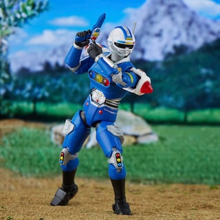 Foto 5 | Foto 5 | Figura De Acción Power Rangers Lightning Turbo Blue Senturion - Venta Internacional.
