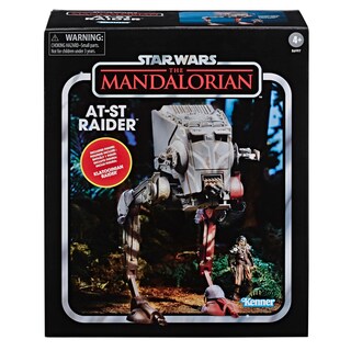 Foto 2 | Foto 2 | Vehículo De Juguete Star Wars The Vintage Collection The Mandalorian At-st Raider Con Figura - Venta Internacional.