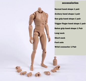 Foto 4 | Foto 4 | Figura De Acción Mose Cafolo A Escala 1/6 Con Cuerpo Masculino Ttm18 Ttm19 - Venta Internacional.